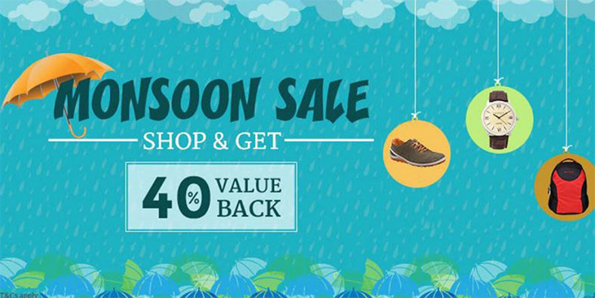 Mega Monsoon sale at HomeShop18